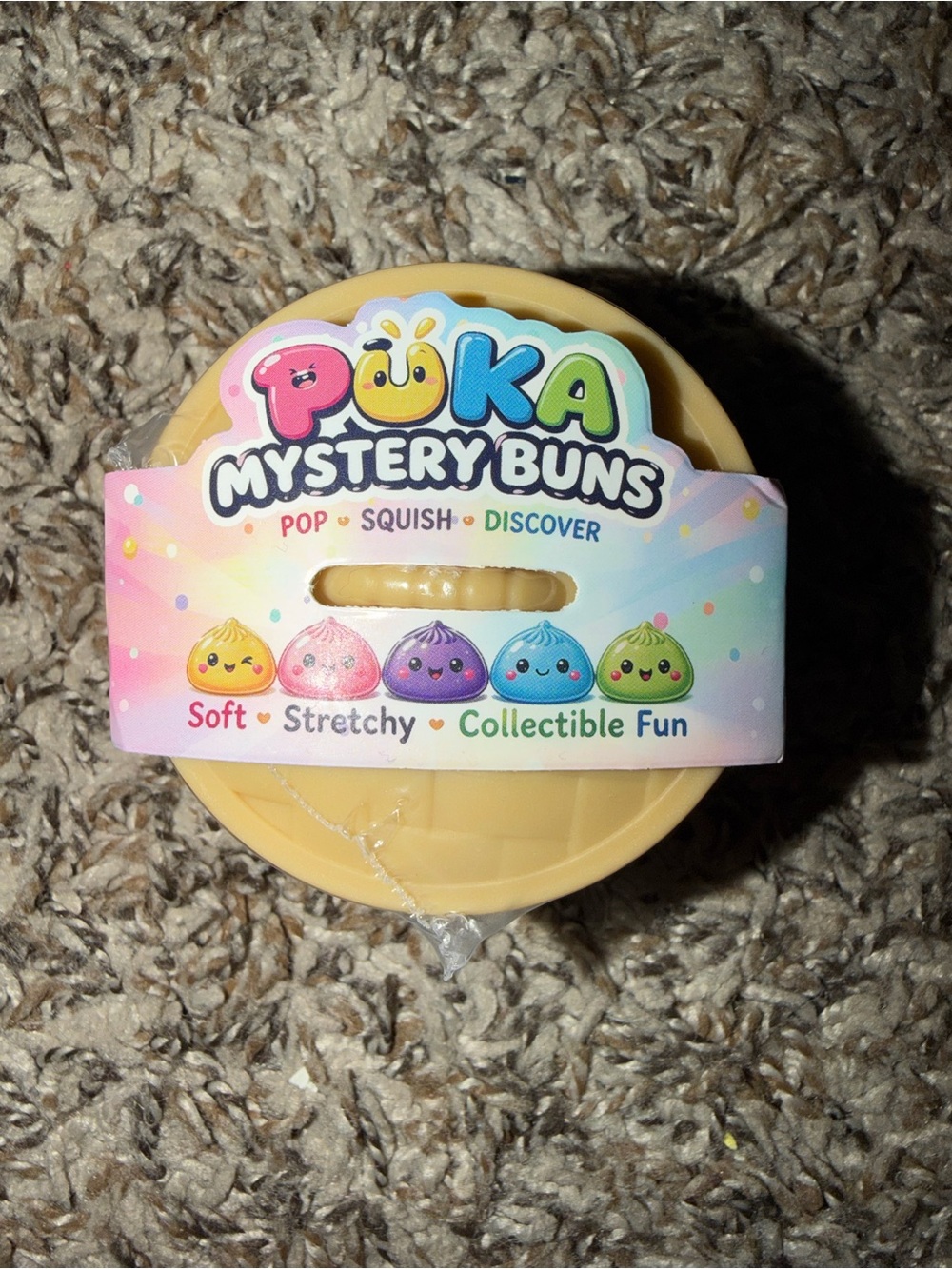 Puka Mini Mystery Buns Soft Squishy Collectible